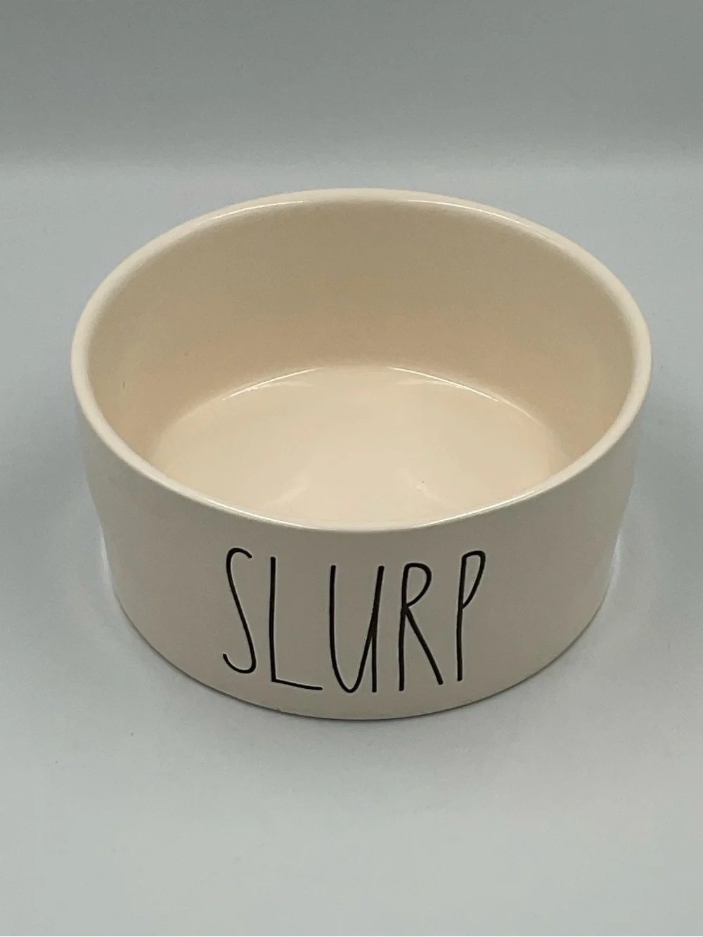 Rae Dunn “SLURP” Ceramic Pet Bowl